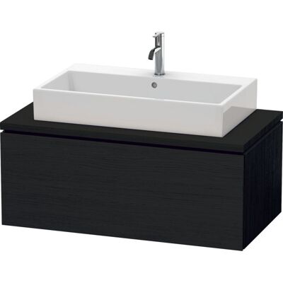 Duravit L-Cube Wandhängender Waschtisch-Unterschrank - Eiche Schwarz Matt - 1020x547x400 mm Duravit L-Cube Wandhängender Waschtisch-Unterschrank - Eiche Schwarz Matt - 1020x547x400 mm