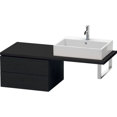 Duravit L-Cube Unterschrank 62x54cm - Eiche schwarz matt - Waschtischunterschrank Duravit L-Cube Unterschrank 62x54cm - Eiche schwarz matt - Waschtischunterschrank