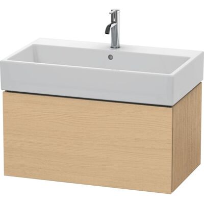 Duravit L-Cube Wandhängender Waschtisch Natur Eiche - Badezimmer Unterschrank Duravit L-Cube Wandhängender Waschtisch Natur Eiche - Badezimmer Unterschrank