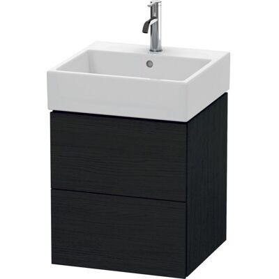 Duravit L-Cube Wandhängender Waschtisch-Unterschrank mit 2 Schubkästen Duravit L-Cube Wandhängender Waschtisch-Unterschrank mit 2 Schubkästen