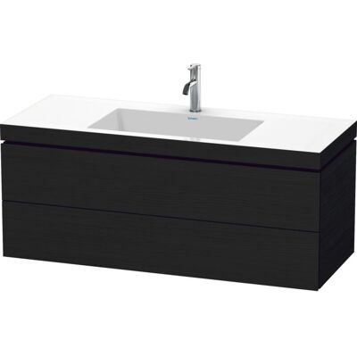 Duravit L-Cube C-Bonded Set 2 Schubkästen mit Hahnloch 1200 x 480 x 500 mm - Eiche Schwarz - LC6929O1616 Duravit L-Cube C-Bonded Set 2 Schubkästen mit Hahnloch 1200 x 480 x 500 mm - Eiche Schwarz - LC6929O1616