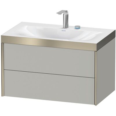 Duravit Xviu C-Bonded Wandhängendes Set - Betongrau Matt Duravit Xviu C-Bonded Wandhängendes Set - Betongrau Matt