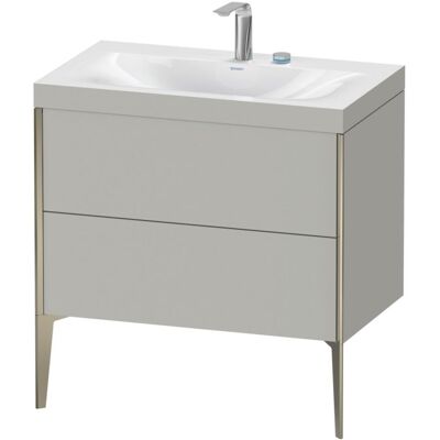 Duravit Betongrau Matt Wandmontiertes Waschtisch-Set - XViu Duravit Betongrau Matt Wandmontiertes Waschtisch-Set - XViu