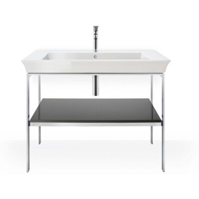 Duravit White Tulip Waschtisch-Konsole - Rechteckig, Graphit Hochglanz, bodenstehend - White Tulip Duravit White Tulip Waschtisch-Konsole - Rechteckig, Graphit Hochglanz, bodenstehend - White Tulip