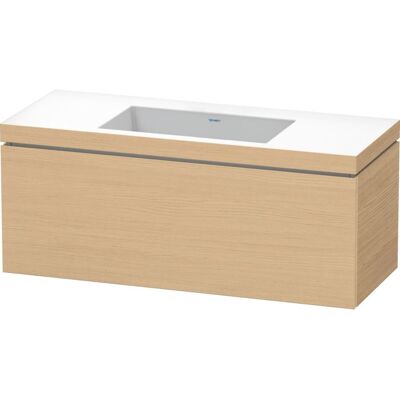 Duravit L-Cube Wandmontage Badmöbel Set - Eiche natur, Tip-on, 120cm Duravit L-Cube Wandmontage Badmöbel Set - Eiche natur, Tip-on, 120cm