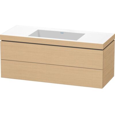 Duravit L-Cube Wandhängendes Badmöbel-Set - Eiche natur Duravit L-Cube Wandhängendes Badmöbel-Set - Eiche natur