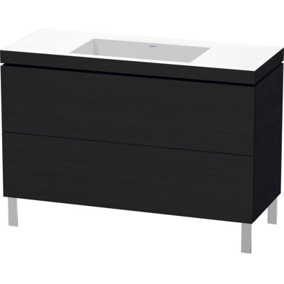 Duravit L-Cube Badmöbel - Eiche schwarz, 120x48 cm, 2 Schubladen Duravit L-Cube Badmöbel - Eiche schwarz, 120x48 cm, 2 Schubladen