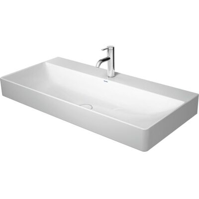 Duravit DuraSquare Wandwaschtisch - 1000mm Weiß Hochglanz Duravit DuraSquare Wandwaschtisch - 1000mm Weiß Hochglanz