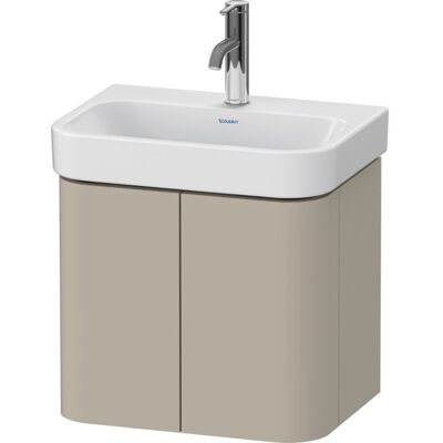 Duravit HP4384060600 Wandhängender Taupe Waschtisch - Badezimmermöbel Duravit HP4384060600 Wandhängender Taupe Waschtisch - Badezimmermöbel
