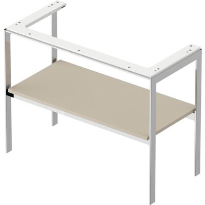 Duravit White Tulip Konsole - Taupe Seidenmatt - Rechteckige Metallkonsole Duravit White Tulip Konsole - Taupe Seidenmatt - Rechteckige Metallkonsole