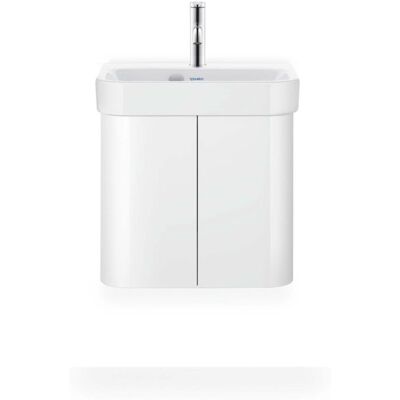 Duravit Wandhängender Waschtisch in Weiß Seidenmatt - 2 Türen Duravit Wandhängender Waschtisch in Weiß Seidenmatt - 2 Türen
