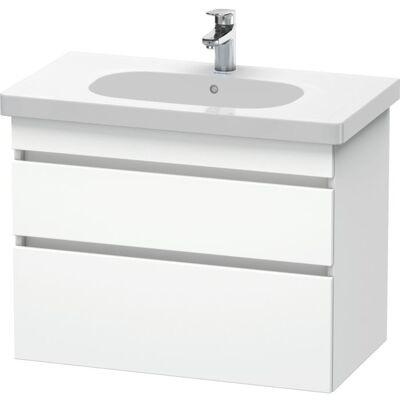 Duravit DuraStyle 6484 Wandhängender Waschtischunterschrank - Wandmontage, 2 Schubkästen, Weiß Matt Duravit DuraStyle 6484 Wandhängender Waschtischunterschrank - Wandmontage, 2 Schubkästen, Weiß Matt