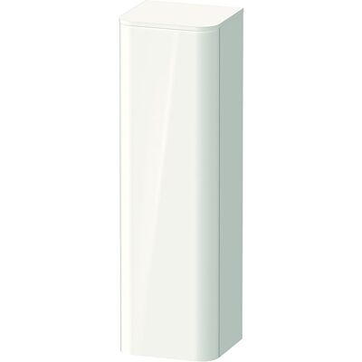 Duravit HP1261L2222 Wandhochschrank Weiß Hochglanz - Wandmontage, Tip-on, 3 Glasböden Duravit HP1261L2222 Wandhochschrank Weiß Hochglanz - Wandmontage, Tip-on, 3 Glasböden