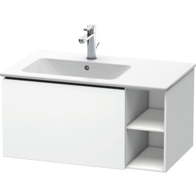 Duravit L-Cube Wandhängender Waschtischunterbau - Weiß Matt Duravit L-Cube Wandhängender Waschtischunterbau - Weiß Matt