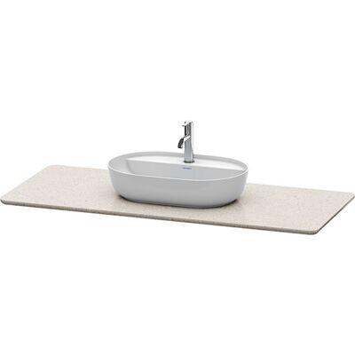 Duravit Luv Quarzkonsole - Rechteckig, Sand Struktur, 1388mm Duravit Luv Quarzkonsole - Rechteckig, Sand Struktur, 1388mm