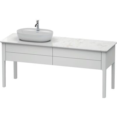 Duravit Luv Waschtischunterbau - Bodenstehend, 2 Auszüge, Weiß Seidenmatt Duravit Luv Waschtischunterbau - Bodenstehend, 2 Auszüge, Weiß Seidenmatt