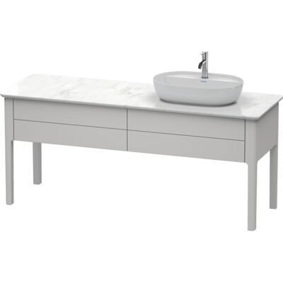 Duravit Luv Waschtischunterschrank - 2 Schubladen, Nordic Weiß Seidenmatt Duravit Luv Waschtischunterschrank - 2 Schubladen, Nordic Weiß Seidenmatt