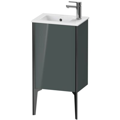Duravit Xviu Waschtischunterbau - Bodenstehend, 410x290mm, Grau/Schwarz - Waschtischunterbau Duravit Xviu Waschtischunterbau - Bodenstehend, 410x290mm, Grau/Schwarz - Waschtischunterbau