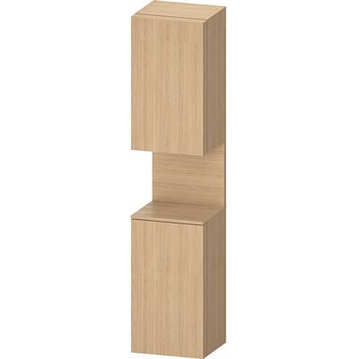 Duravit Qatego Hochschrank Eiche Natur - 2 Türen, LED, rechts - Hochschrank Duravit Qatego Hochschrank Eiche Natur - 2 Türen, LED, rechts - Hochschrank
