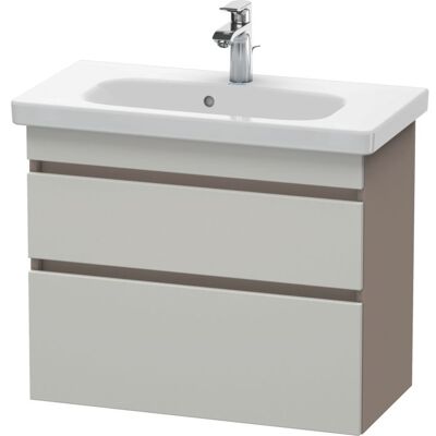 Duravit DuraStyle Wandmontiertes Waschtischunterschrank - Rechteck, Betonggrau & Basalt Matt, 730mm Duravit DuraStyle Wandmontiertes Waschtischunterschrank - Rechteck, Betonggrau & Basalt Matt, 730mm
