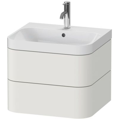 Duravit Happy D.2 Plus C-Form Set 2 Schubkästen mit Hahnloch - Nordic Weiß Seidenmatt Duravit Happy D.2 Plus C-Form Set 2 Schubkästen mit Hahnloch - Nordic Weiß Seidenmatt