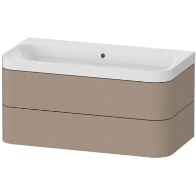 Duravit Happy D.2 Plus Wandhängendes C-förmiges Set - Leinen Duravit Happy D.2 Plus Wandhängendes C-förmiges Set - Leinen