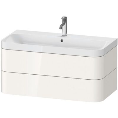 Duravit Happy D.2 Plus Wandhängendes C-Form Set - Waschbecken Duravit Happy D.2 Plus Wandhängendes C-Form Set - Waschbecken