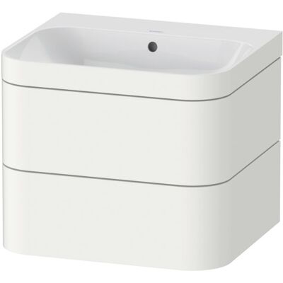 Duravit HP4635N3636 Wandhängendes Badezimmer-Set Seidenmatt Weiß Duravit HP4635N3636 Wandhängendes Badezimmer-Set Seidenmatt Weiß