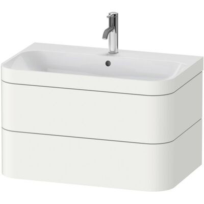 Duravit Marke Modell Seidenmatt Weiß c-bonded Set - Badezimmermöbel Duravit Marke Modell Seidenmatt Weiß c-bonded Set - Badezimmermöbel