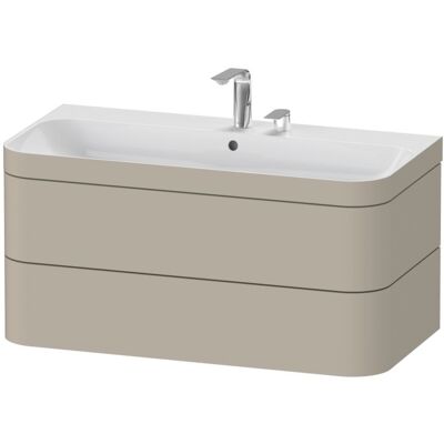Duravit Happy D.2 Plus Wandhängendes Taupe Badezimmermöbel - 97,5x49cm Duravit Happy D.2 Plus Wandhängendes Taupe Badezimmermöbel - 97,5x49cm
