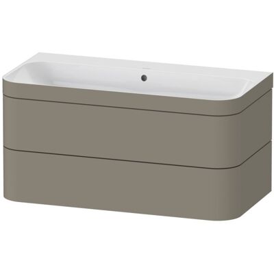 Duravit Happy D.2 Plus Wandwaschtisch - Stein Grau Seidenmatt Duravit Happy D.2 Plus Wandwaschtisch - Stein Grau Seidenmatt