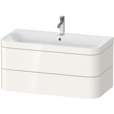 Duravit Weiß Hochglanz C-Bonded Set 975x490x480 mm - Waschtisch-Set Duravit Weiß Hochglanz C-Bonded Set 975x490x480 mm - Waschtisch-Set