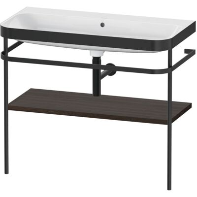 Duravit Happy D.2 Plus Möbelwaschtisch-Kombination Nussbaum gebürstet - Wandmontage Duravit Happy D.2 Plus Möbelwaschtisch-Kombination Nussbaum gebürstet - Wandmontage