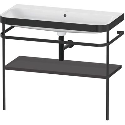 Duravit Happy D.2 Plus Badmöbel-Set - Graphit Supermatt Duravit Happy D.2 Plus Badmöbel-Set - Graphit Supermatt