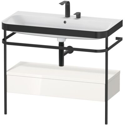 Duravit Happy D.2 Plus Hochglanz Wand-Waschtisch-Set - 97,5x49 cm Duravit Happy D.2 Plus Hochglanz Wand-Waschtisch-Set - 97,5x49 cm