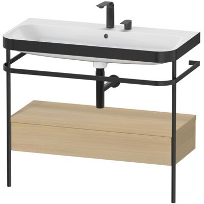 Duravit Happy D.2 Plus C-Bonded Set mit Metallkonsole - Mediterrane Eiche Duravit Happy D.2 Plus C-Bonded Set mit Metallkonsole - Mediterrane Eiche