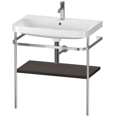 Duravit Badezimmer Unterschrank-Set mit C-Form - Nussbaum gebürstet - HP4837O6969 Duravit Badezimmer Unterschrank-Set mit C-Form - Nussbaum gebürstet - HP4837O6969
