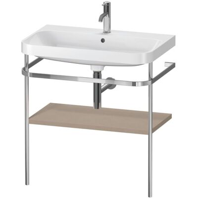 Duravit C-Form Waschtisch-Set - 77,5 x 49 cm - Leinen - Wandmontage Duravit C-Form Waschtisch-Set - 77,5 x 49 cm - Leinen - Wandmontage