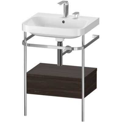 Duravit Happy D.2 Plus C-förmiger Set mit Nussbaum - Badmöbel Duravit Happy D.2 Plus C-förmiger Set mit Nussbaum - Badmöbel