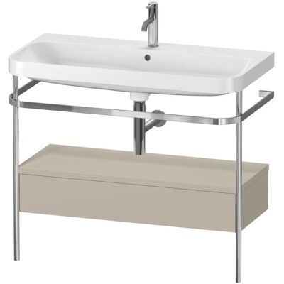 Duravit Happy D.2 Plus Taupe Satin Badezimmermöbel-Set - 975x490x850 mm Duravit Happy D.2 Plus Taupe Satin Badezimmermöbel-Set - 975x490x850 mm