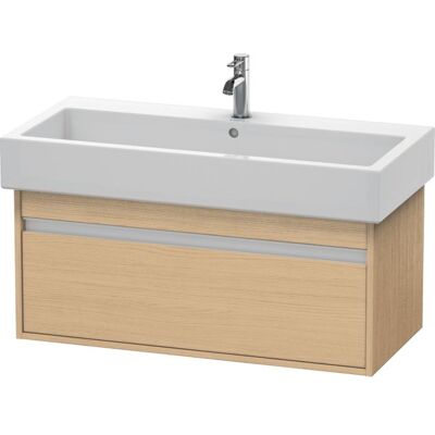 Duravit Ketho Wandhängender Waschtischunterbau - Eiche Natur - 950mm Duravit Ketho Wandhängender Waschtischunterbau - Eiche Natur - 950mm