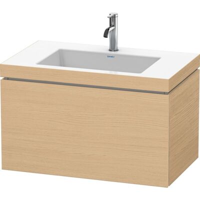 Duravit L-Cube Wandmontage Möbelset - Eiche natur Duravit L-Cube Wandmontage Möbelset - Eiche natur