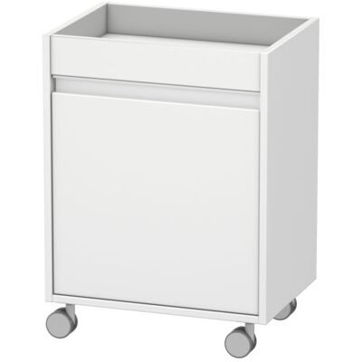 Duravit Ketho Pedestal - 1 Tür - Weiß Matt - Pedestal Duravit Ketho Pedestal - 1 Tür - Weiß Matt - Pedestal