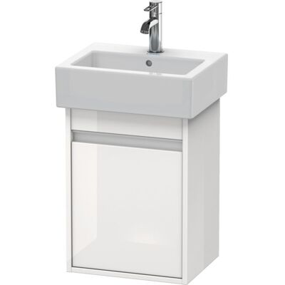 Duravit Ketho Wandhängendes Badezimmermöbel - 400mm Hochglanz Weiß Duravit Ketho Wandhängendes Badezimmermöbel - 400mm Hochglanz Weiß