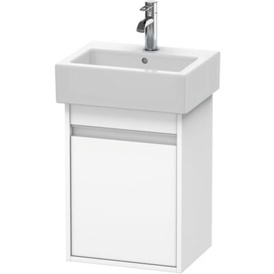 Duravit Ketho Wandhängender Waschtischunterschrank - Weiß Matt, 1 Tür, Rechts Duravit Ketho Wandhängender Waschtischunterschrank - Weiß Matt, 1 Tür, Rechts