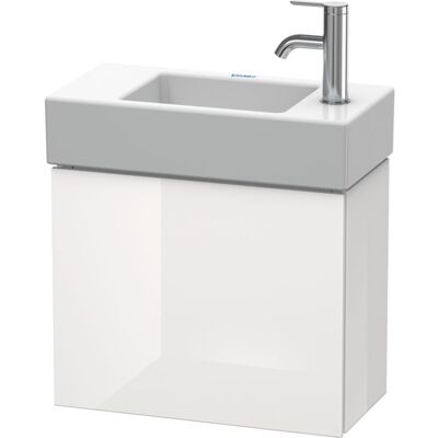Duravit L-Cube Waschtischunterbau wandhängend - Weiß Hochglanz Duravit L-Cube Waschtischunterbau wandhängend - Weiß Hochglanz
