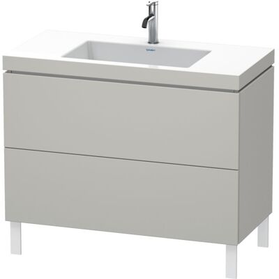 Duravit L-Cube Waschtisch-Unterschrank - Betongrau Matt - LC6938O0707 Duravit L-Cube Waschtisch-Unterschrank - Betongrau Matt - LC6938O0707