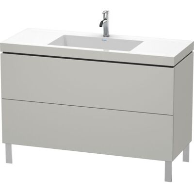 Duravit L-Cube Waschtisch-Unterschrank LC6939O0707 - Betongrau Matt - Bodenstehend Duravit L-Cube Waschtisch-Unterschrank LC6939O0707 - Betongrau Matt - Bodenstehend