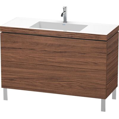 Duravit L-Cube Waschtisch-Unterschrank - Nussbaum dunkel - LC6939O2121 Duravit L-Cube Waschtisch-Unterschrank - Nussbaum dunkel - LC6939O2121