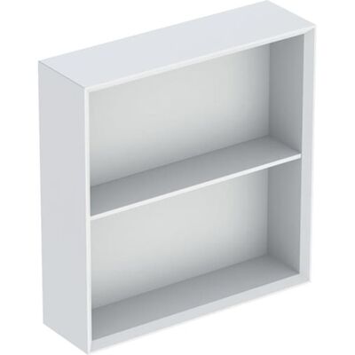 Geberit iCon Wandregal Weiß - Wandhängend, Fester, Feuchtigkeitsbeständig Geberit iCon Wandregal Weiß - Wandhängend, Fester, Feuchtigkeitsbeständig